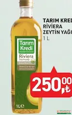 TARIM KREDİ RİVİERA ZEYTİNYAĞI 1 L indirimli fiyat TARIM KREDİ RİVİERA ZEYTİNYAĞI 1 L fiyat ve kampanya bilgisi